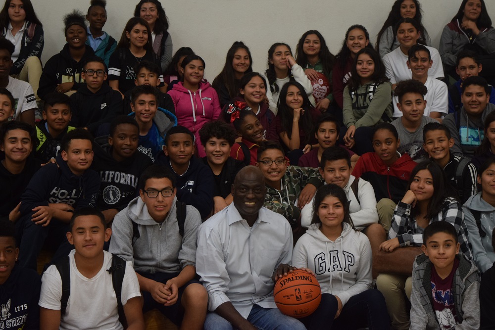 Lakers Legend Michael Cooper Shares Secrets of Success during Visit ...