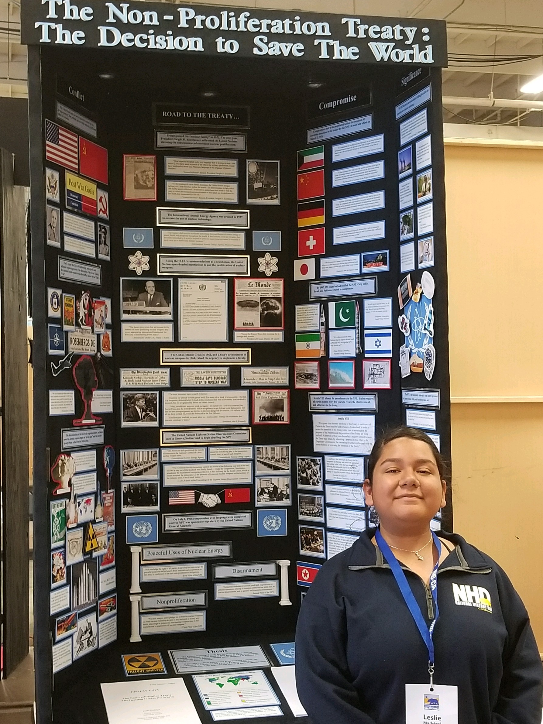 Fontana Unified Student to Advance to National History Day Competition