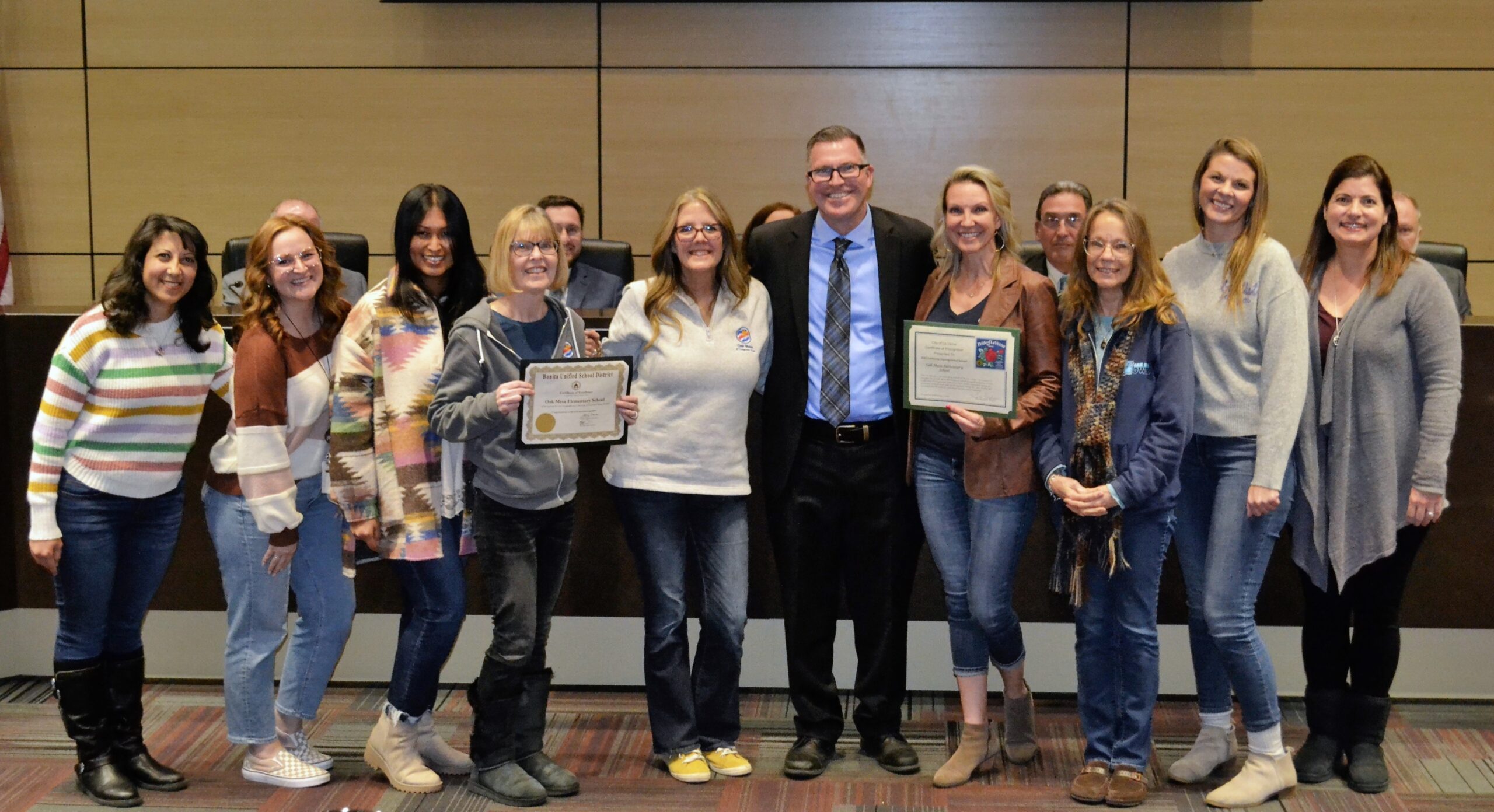 Bonita Unified’s Oak Mesa Elementary Honored as a 2023 California