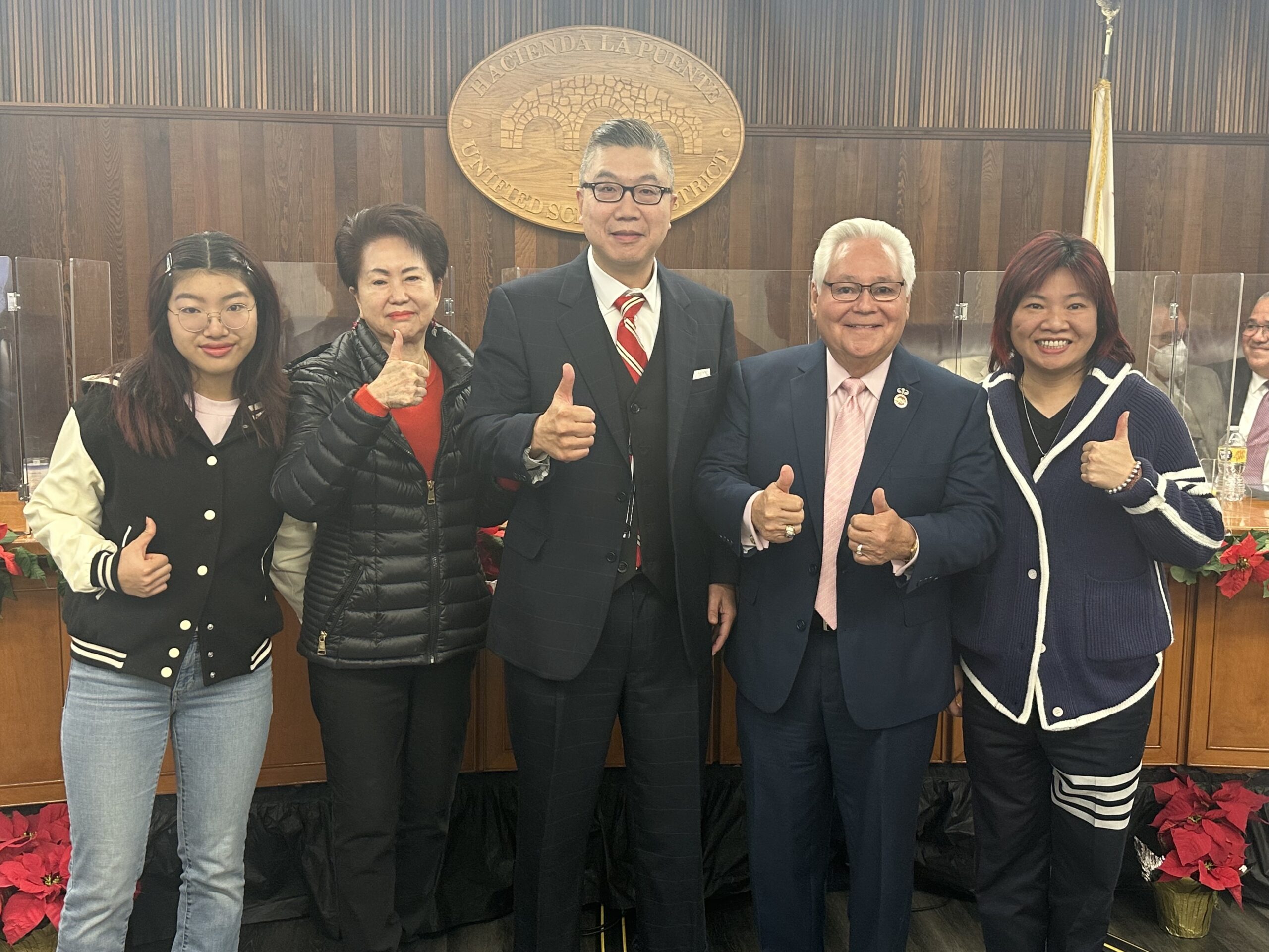 Hacienda La Puente Unified Board Members Take Oath Of Office Bring New