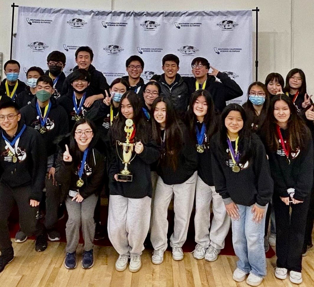 Hacienda La Puente Unified Science Olympiad Champions Successfully