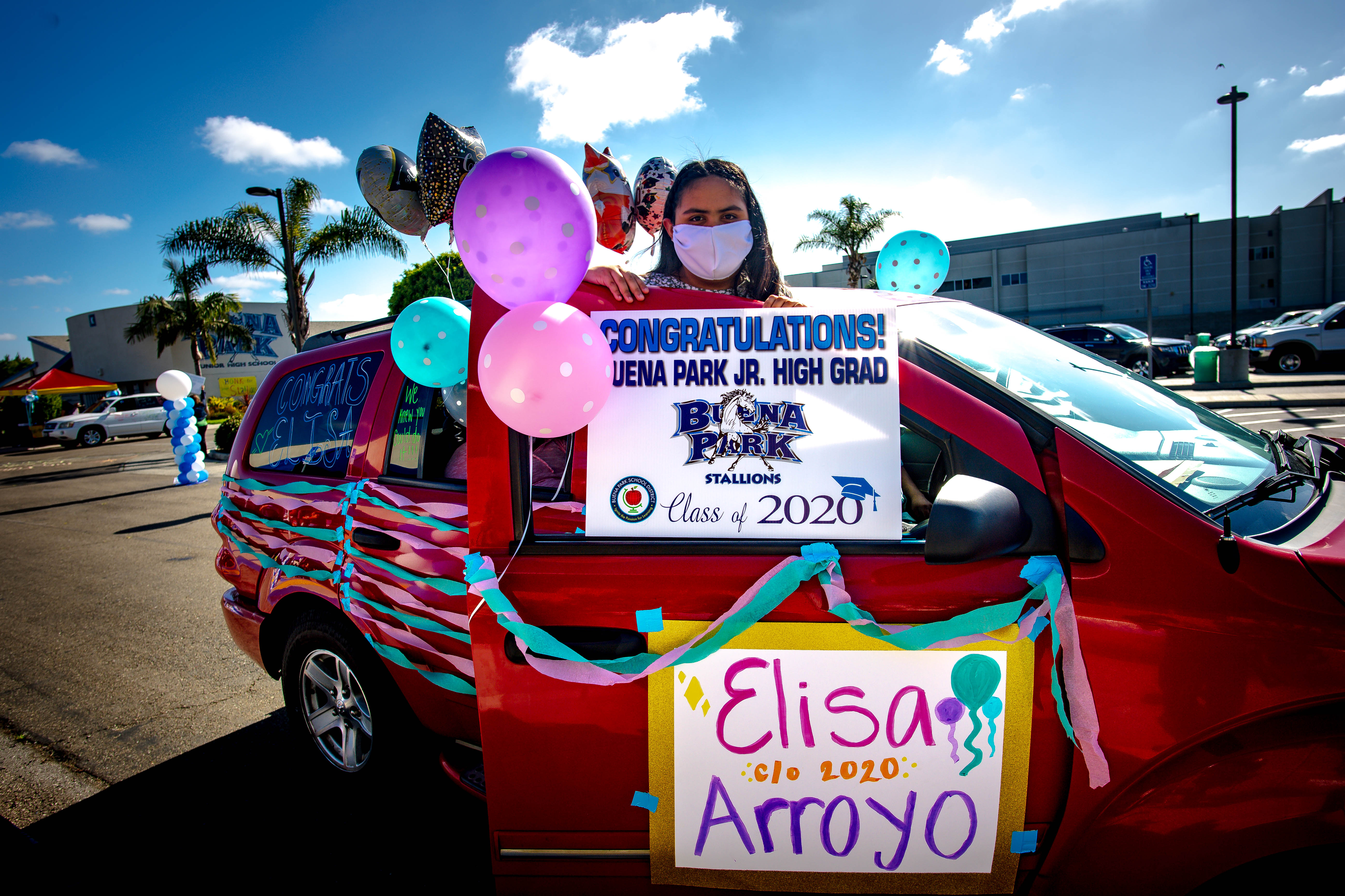 Buena Park Junior High Recognizes Promotion with Drivethru